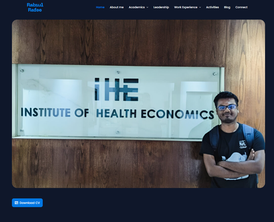 Rabiul Rafee Portfolio